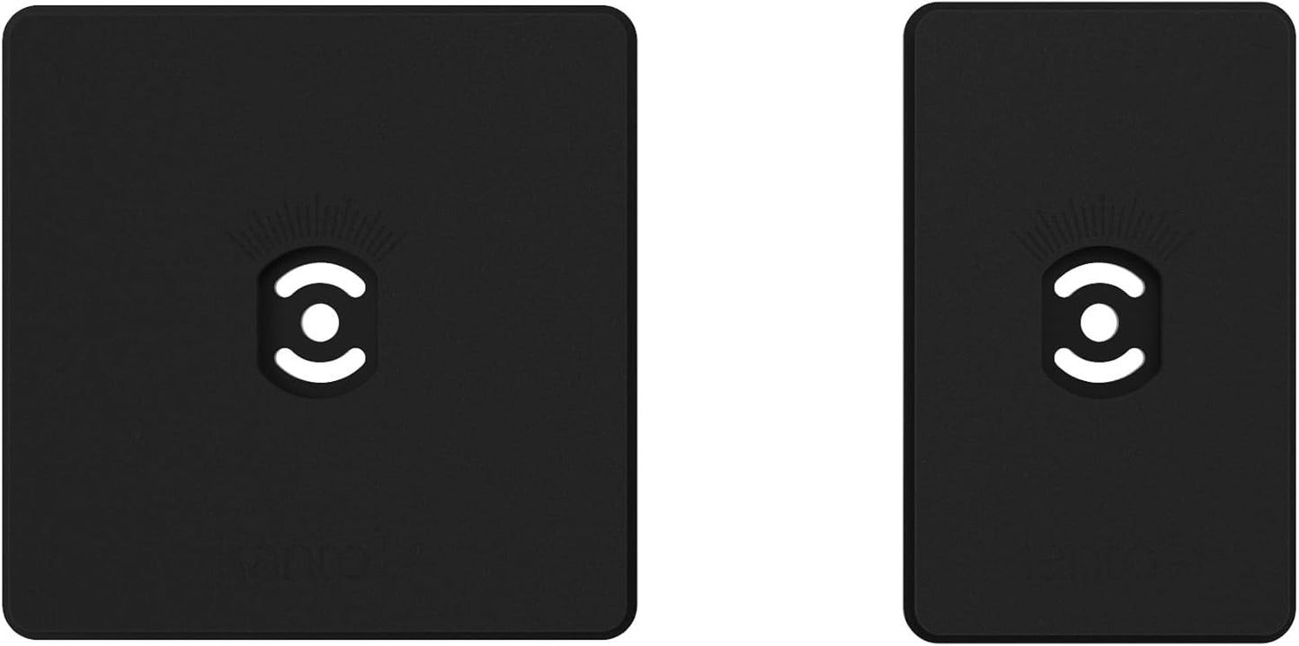 Kanto SP26PL Black Metal Speaker Stand (26 inches) - Universal Fit, Hidden Cables, Rotating Top Plate, Carpet & Hardwood Feet, ¼’-20 Mounting, Pair