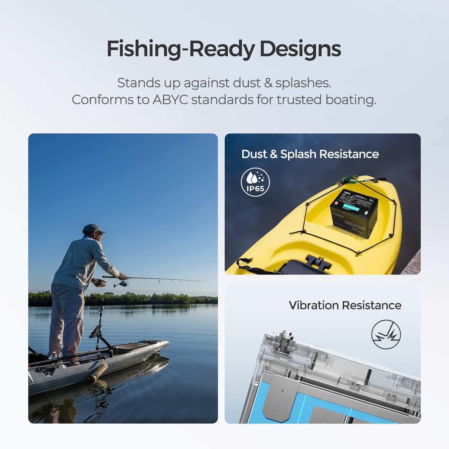 Renogy 12V 100Ah LiFePO4 Lithium Battery Mini Size, 100A BMS for Ultimate Safety, Deep Cycle w/Remote Monitoring Compatibility, Backup Power for RVs, Cabins, Marine, and Off-Grid Systems - Core Series