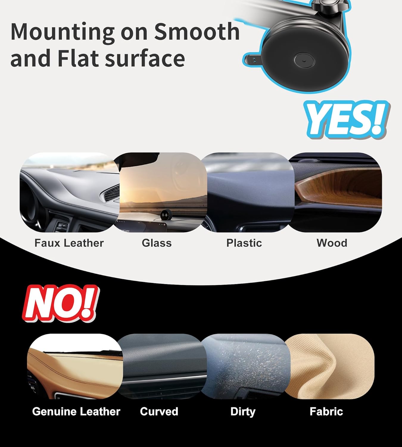 for Mag-Safe Car Mount Charger Dash Vent Windshield Wireless Car Charger with LED Light, Strong Magnetic Phone Holder for Car for iPhone 16 15 14 13 12 Series(Cyan)