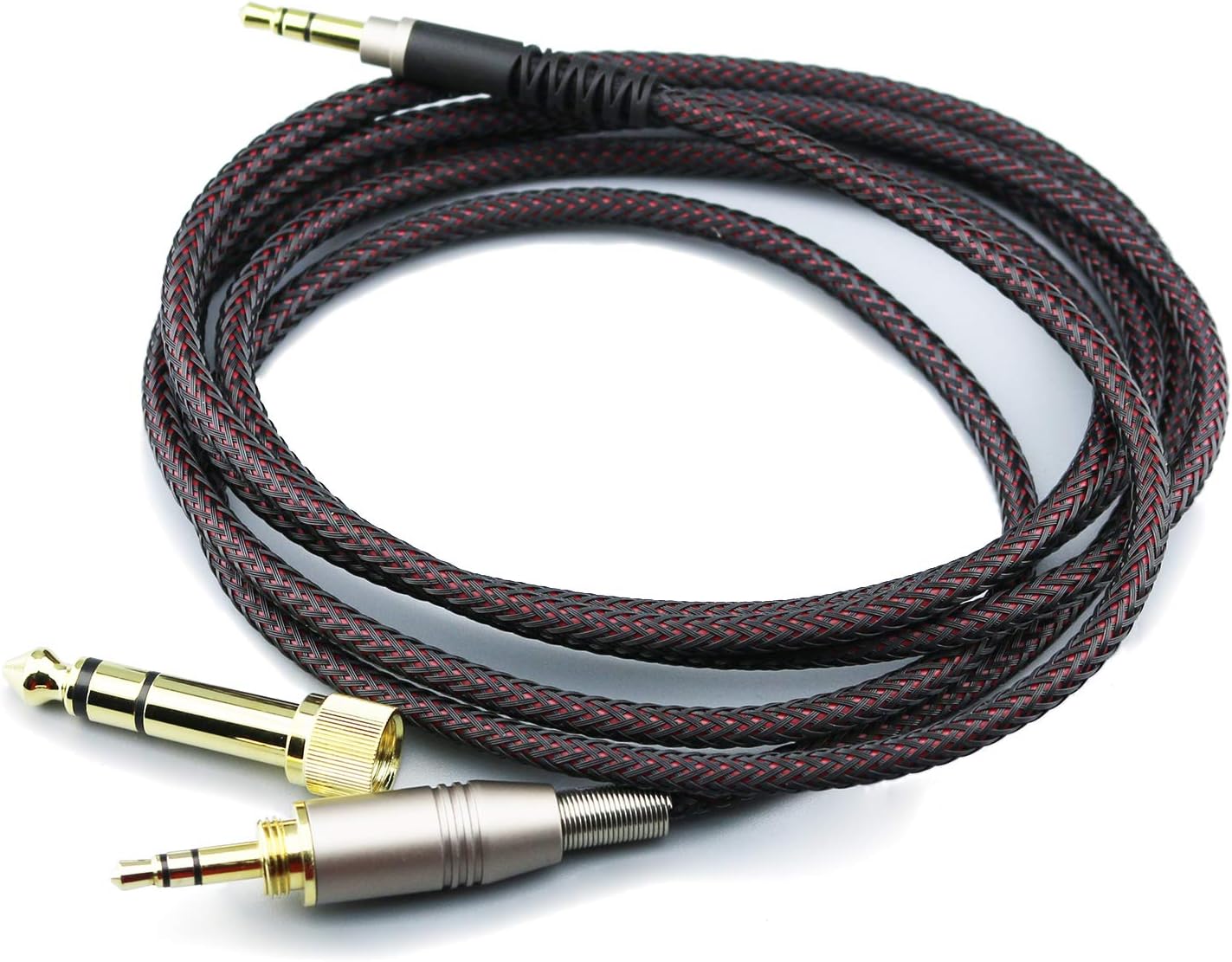 NewFantasia Replacement Audio Upgrade Cable Compatible with Audio-Technica ATH-M50xBT, ATH-AR3BTBK, ATH-SR50BT, ATH-ANC9, ATH-ANC7B, ATH-SR5BTBK, ATH-S700BT Headphones 2meters/6.6ft