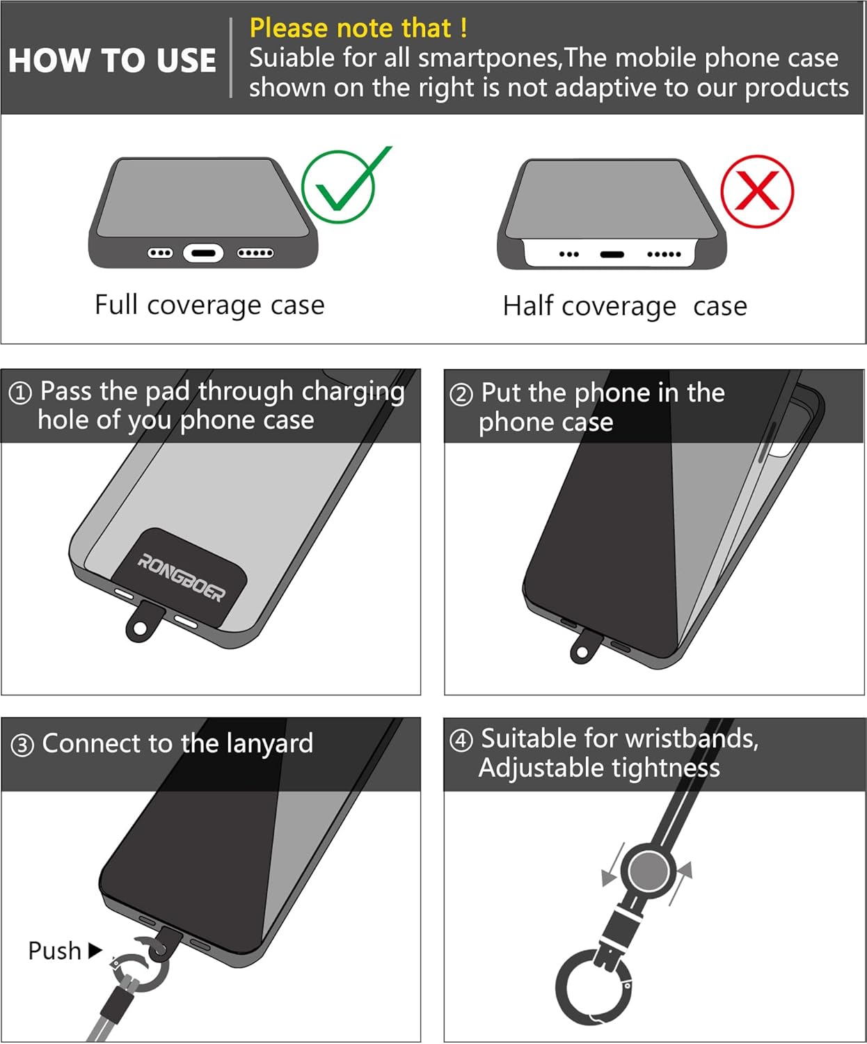 Cell Phone Lanyard Wrist Strap,Key Lanyard for Women,Phone Bracelet Strap,Phone Charms Strap,Camera Wrist Strap,Short Wrist Lanyard for Keys,Keychain Lanyard,Lanyards for Keys (Flower Purple)