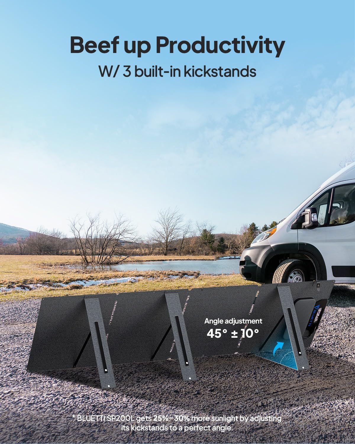 BLUETTI Elite 100 V2 Solar Generator with 200W Solar Panel (Ships Separately), Portable Power Station 1024Wh w/ 4 1800W AC Outlets, 35% Smaller, Ideal for Camping, Emergencies, Backup Power (2025 New)