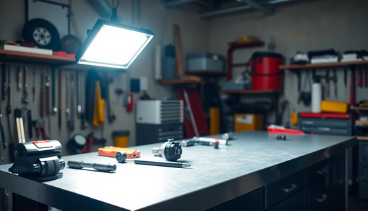 Illuminate Your Garage: The Ultimate Guide to Choosing the Perfect LED Work Light