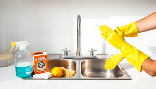 5 Easy Tips to Keep Your Kitchen Sink Sparkling and Odor-Free