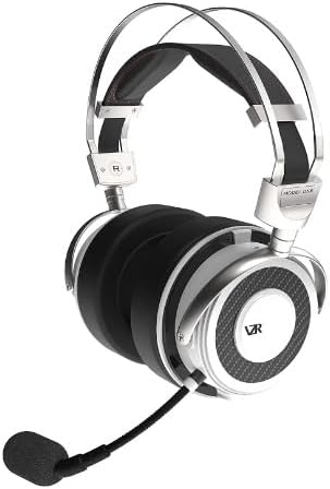 New! VZR Model One MKII Audiophile Gaming Headset – 3D Audio for First-Person Shooter/FPS Gaming, Patented CrossWave™ Spatial Audio, Removable Noise-Canceling Mic, 3.5mm Wired, NO Latency.