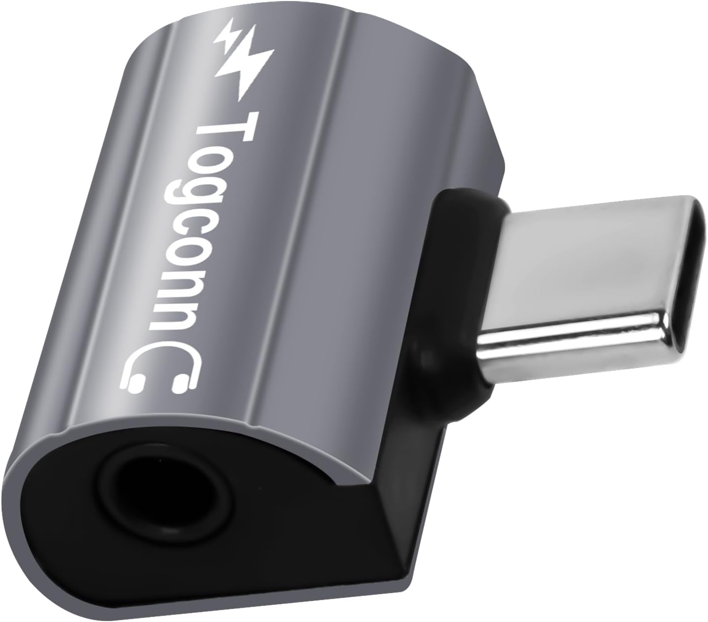 USB C to 3.5mm Aux Headphone and Charger Adapter Splitter, 2 in 1 USB Type C Male to Aux Audio Jack with PD 60W Fast Charge Port for iPhone 15 Pro Max, Galaxy S24/23 Ultra, iPad Pro, Pixel 8