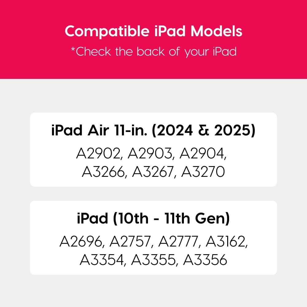 Astropad Rock Paper Pencil v2.0 – Paper Screen Protector for iPad Air 11-in (M2, 2024) & (M3, 2025) & iPad 10.9-in. (10th & 11th Gen) + Apple Pencil Tips 2 Pack – Compatible with Apple Pencil 1st and 2nd Gen