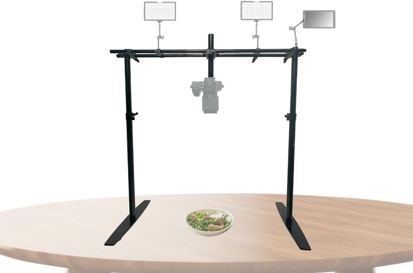 Glide Gear OH 200 Overhead Rig – DSLR, Smartphone – Modular, Adjustable, Flat Lay Mount, All-Metal Build