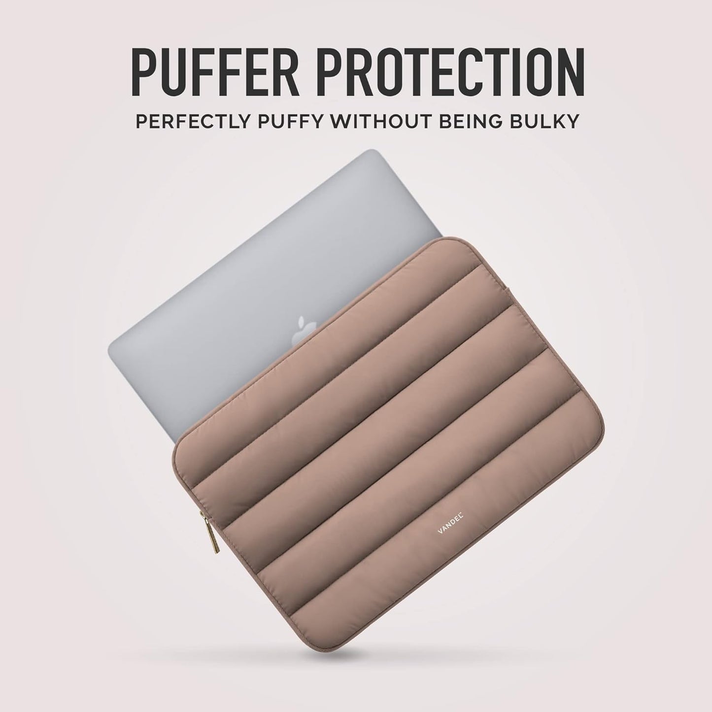 Vandel - The Original Puffy Laptop Sleeve 15-16 Inch Sleeve for Women and Men MacBook Pro 16 in Case, Cute Computer Bag 15.6 Inch HP Carrying Case - Apple, Asus, Dell, HP Laptop Case 15.6 Cover