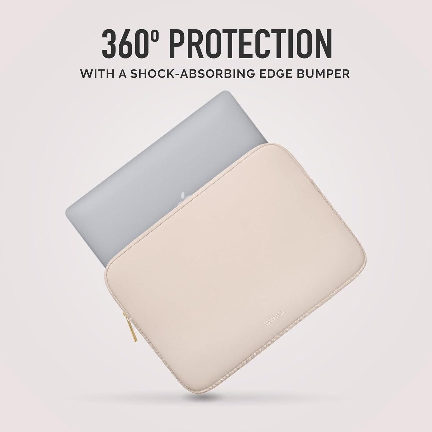 Vandel Slim MacBook Pro 14 inch Laptop Sleeve, Neoprene 14 Inch Apple MacBook Laptop Case Sleeve, Dell, HP Cover, Protective Asus, HP, Dell XPS Case, Computer Cover, Mac M1, M2, M3 Pouch