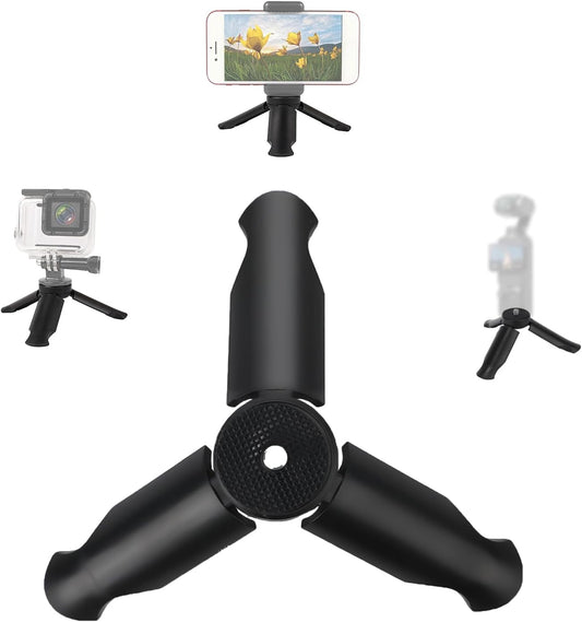 Mini Tripod, Desktop Tabletop Stand Compact Tripod for Smooth 4, Osmo Mobile, Vimble 2, Gimbal Handle Grip Stabilizer and All Cameras