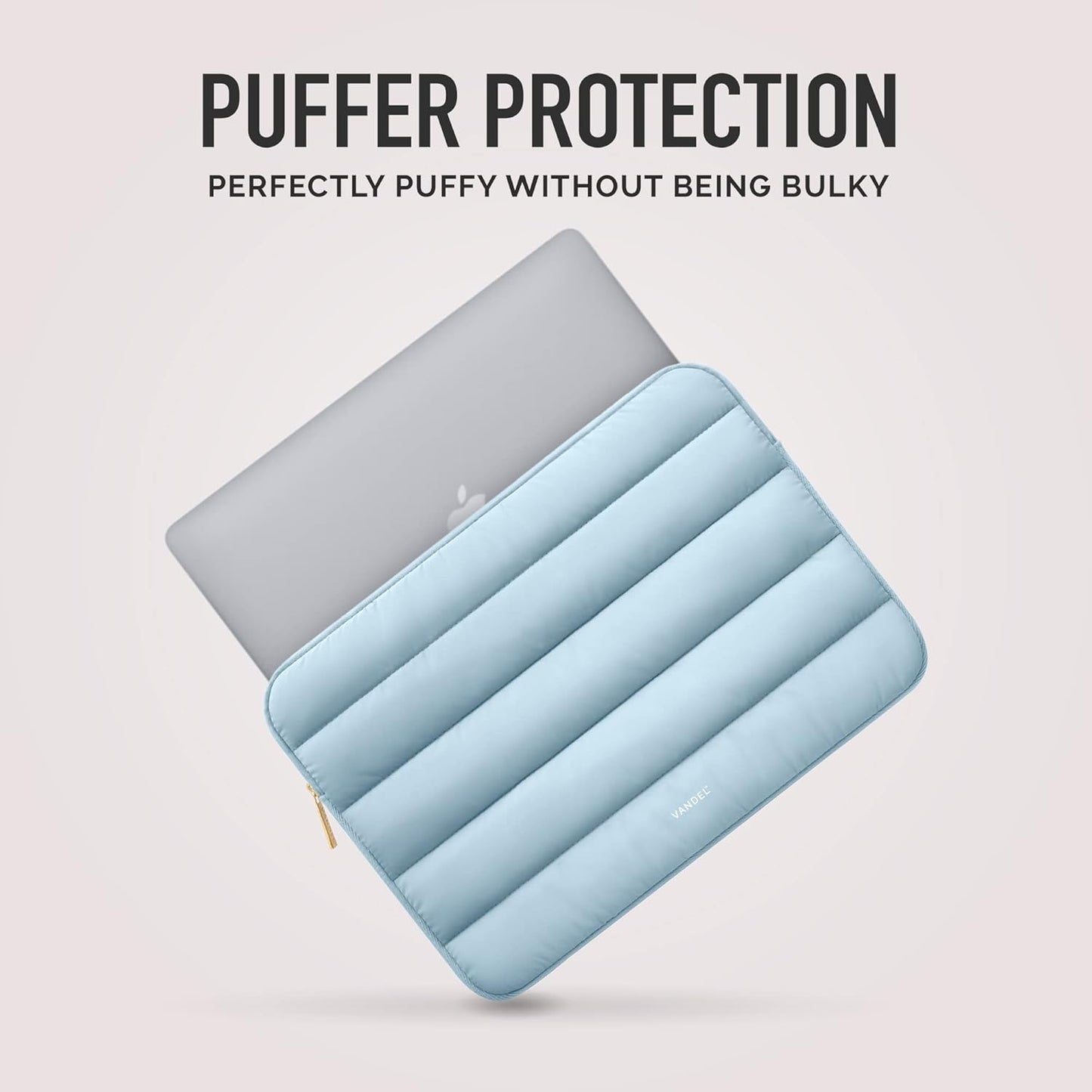 Vandel The Original Puffy Laptop Sleeve Case, 13-14 inch Laptop Sleeve Bag, Laptop Case 13.3 Inch, Compatible with MacBook Air 13/14, iPad 12.9, HP Dell ASUS, Computer Bag Cover