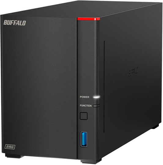 BUFFALO LinkStation SoHo 720 2-Bay Professional Office NAS 8TB (2x4TB) with Hard Drives Included