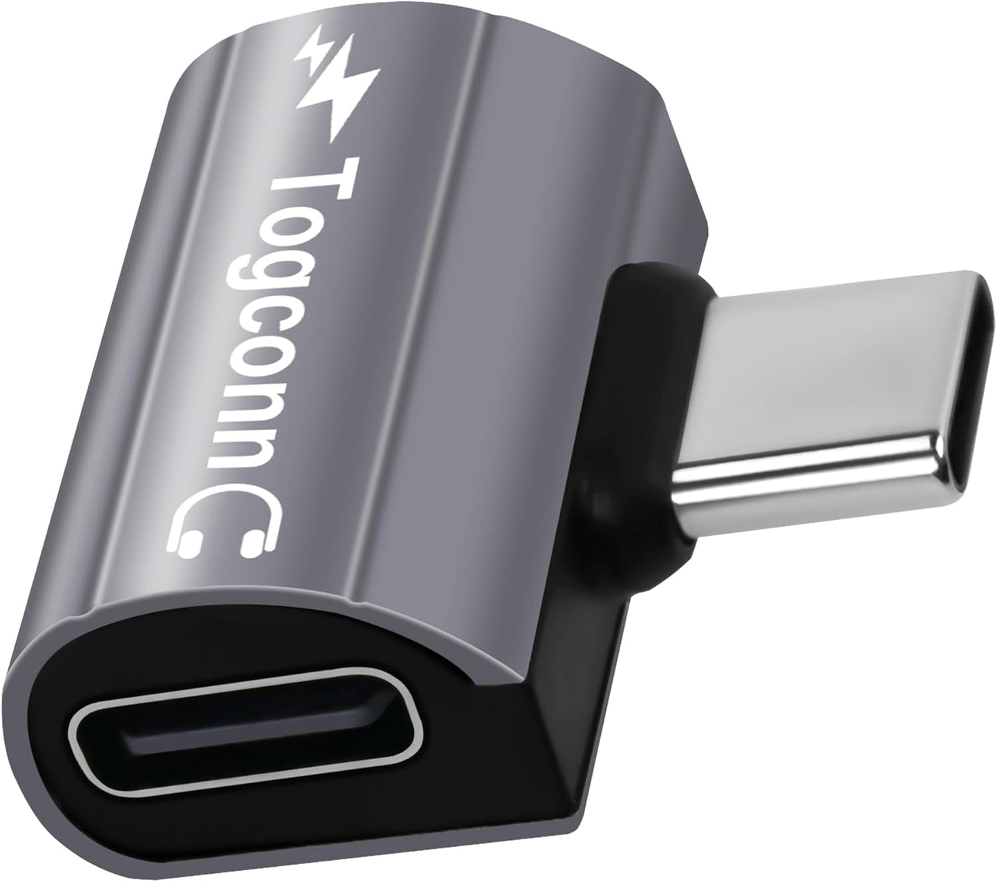 Dual USB C Headphone and Charger Adapter Splitter, 2-in-1 Type C to USB-C Audio Adapter with PD 60W Fast Charge, Type-C Splitter Dongle Converter for iPhone 16 Series, Galaxy S24/23, iPad Pro, Pixel 8