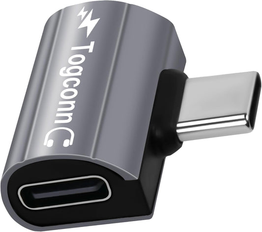 Dual USB C Headphone and Charger Adapter Splitter, 2-in-1 Type C to USB-C Audio Adapter with PD 60W Fast Charge, Type-C Splitter Dongle Converter for iPhone 16 Series, Galaxy S24/23, iPad Pro, Pixel 8