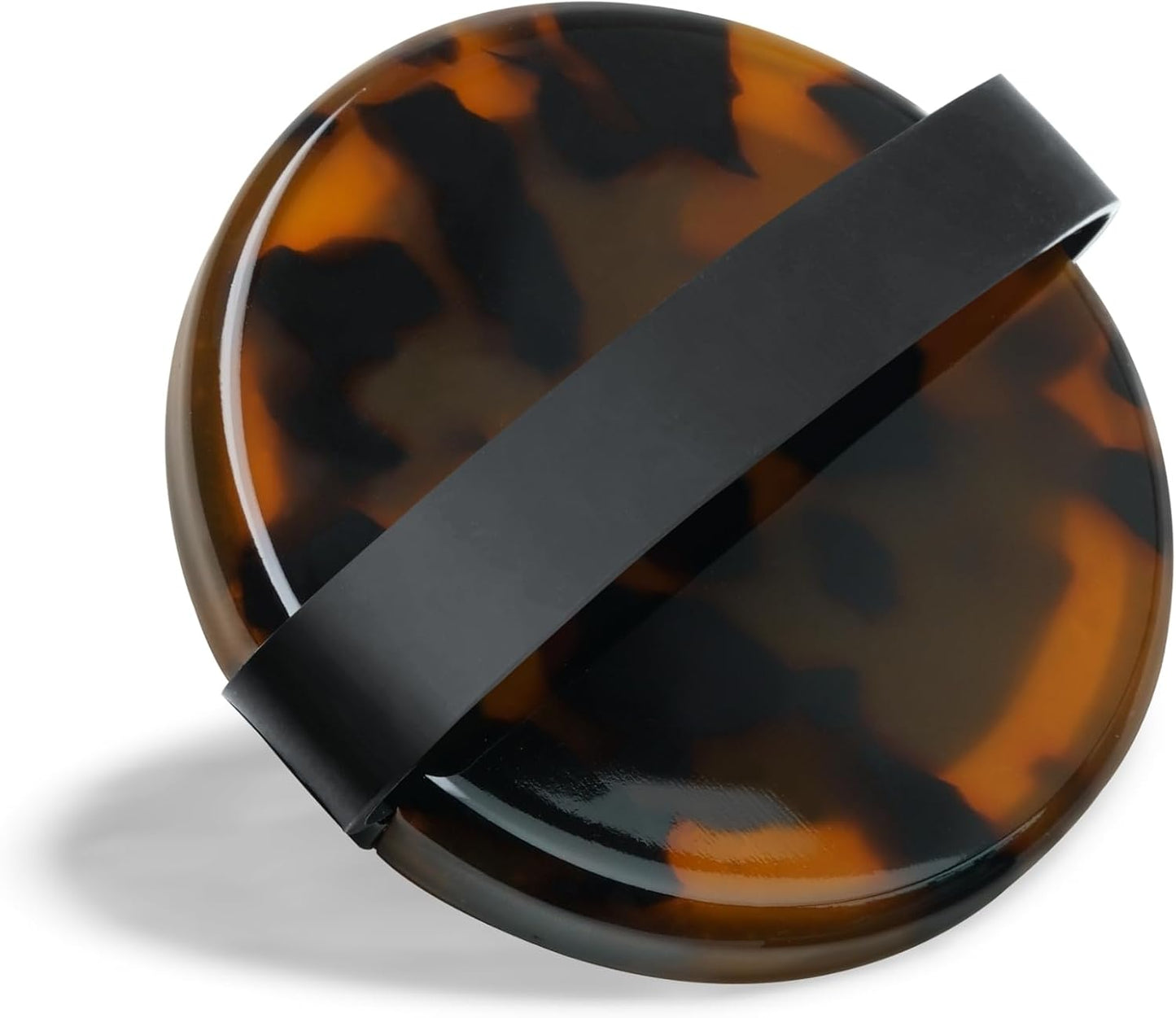 Heesch Magnetic Ring for Phone Case Loopy Brown Phone Grip Strap Holder for Back of Phone Finger Loop Grip for Hand Tortoise Shell Magsafe Grip for iPhone 16 Pro Max/15/14/13/12 Series Mag Safe Case