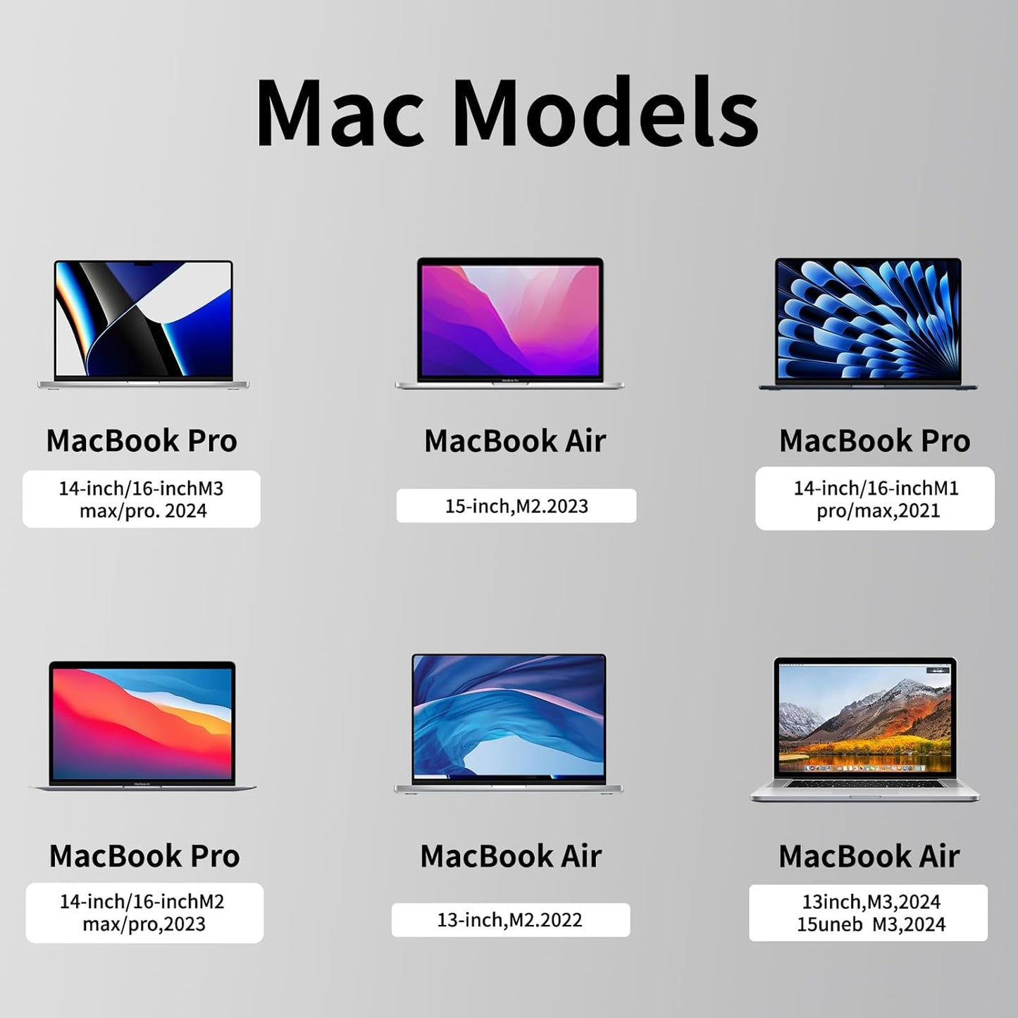 USB-C to Magnetic 3 Cable Compatible with Magsafe Charging Cable for M4 14” 16” MacBook Pro 2024 M3 Pro & Max, MacBook Air 2022 M2, Pro 2023 M2 Pro & Max - 6.6ft