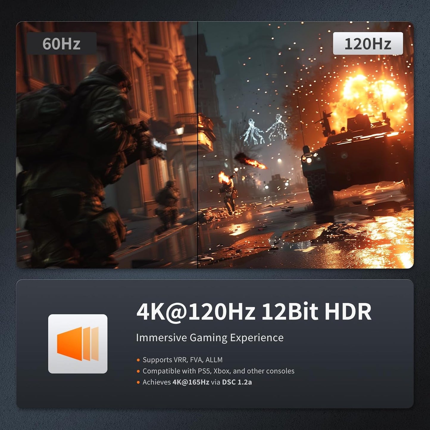 TESmart 8K@60Hz HDMI KVM Switch 2 Computers 1 Monitor, USB 3.0 HDMI KVM Switch 2 Ports 4K@144Hz, Support EDID, Gigabit Network, Hotkey Switch, Audio & Mic with All Input Cables