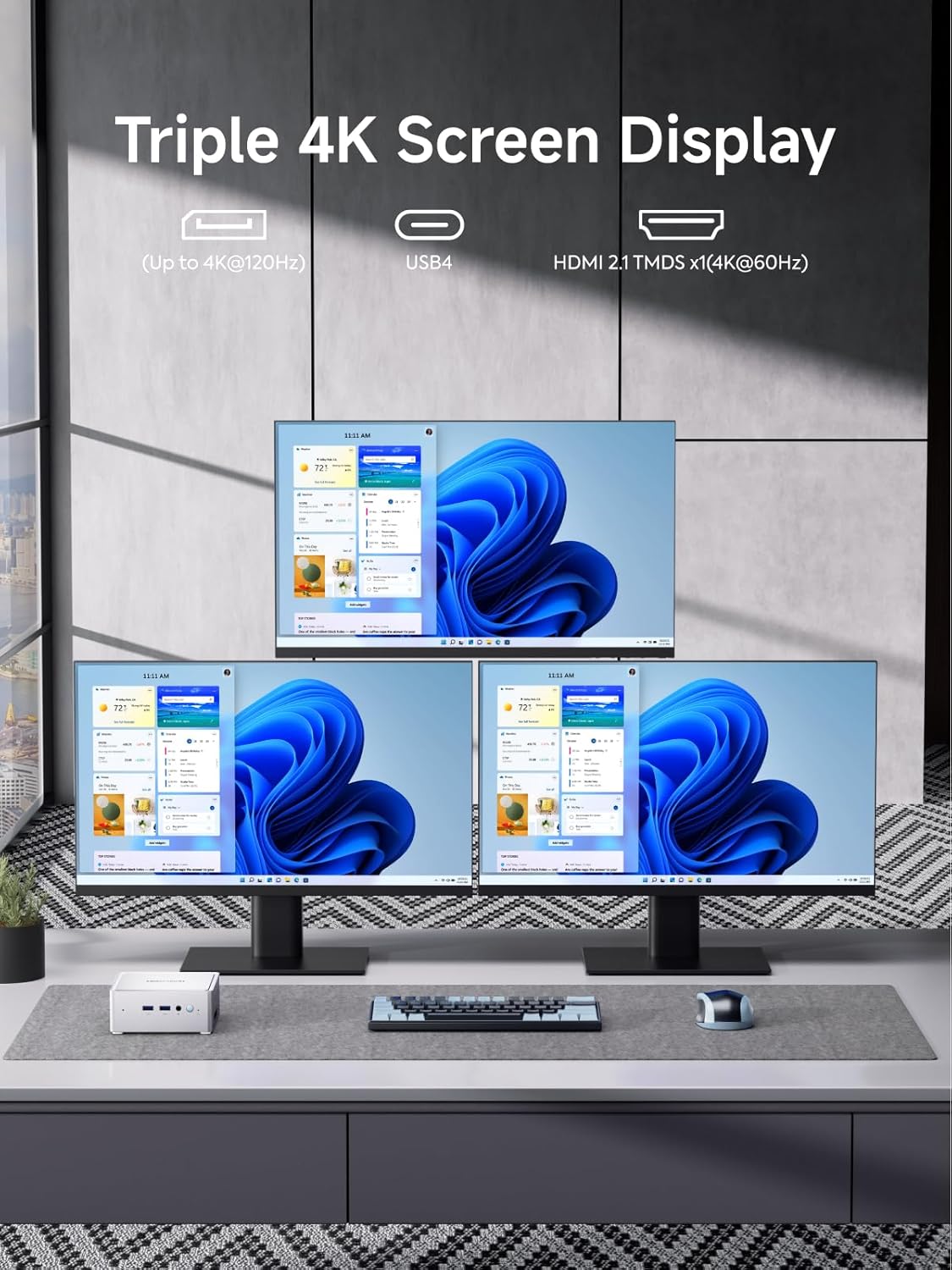 MINISFORUM NAB9 Plus Mini PC with Intel Core i9 12900HK(14C/20T, up to 5.0GHz),Mini Computer Intel lris Xe Graphics 1TB PCIe4.0 SSD 32GB DDR4,OCuLink,Triple Display with HDMI+DP+USB4, 5xUSB Port,2.5G