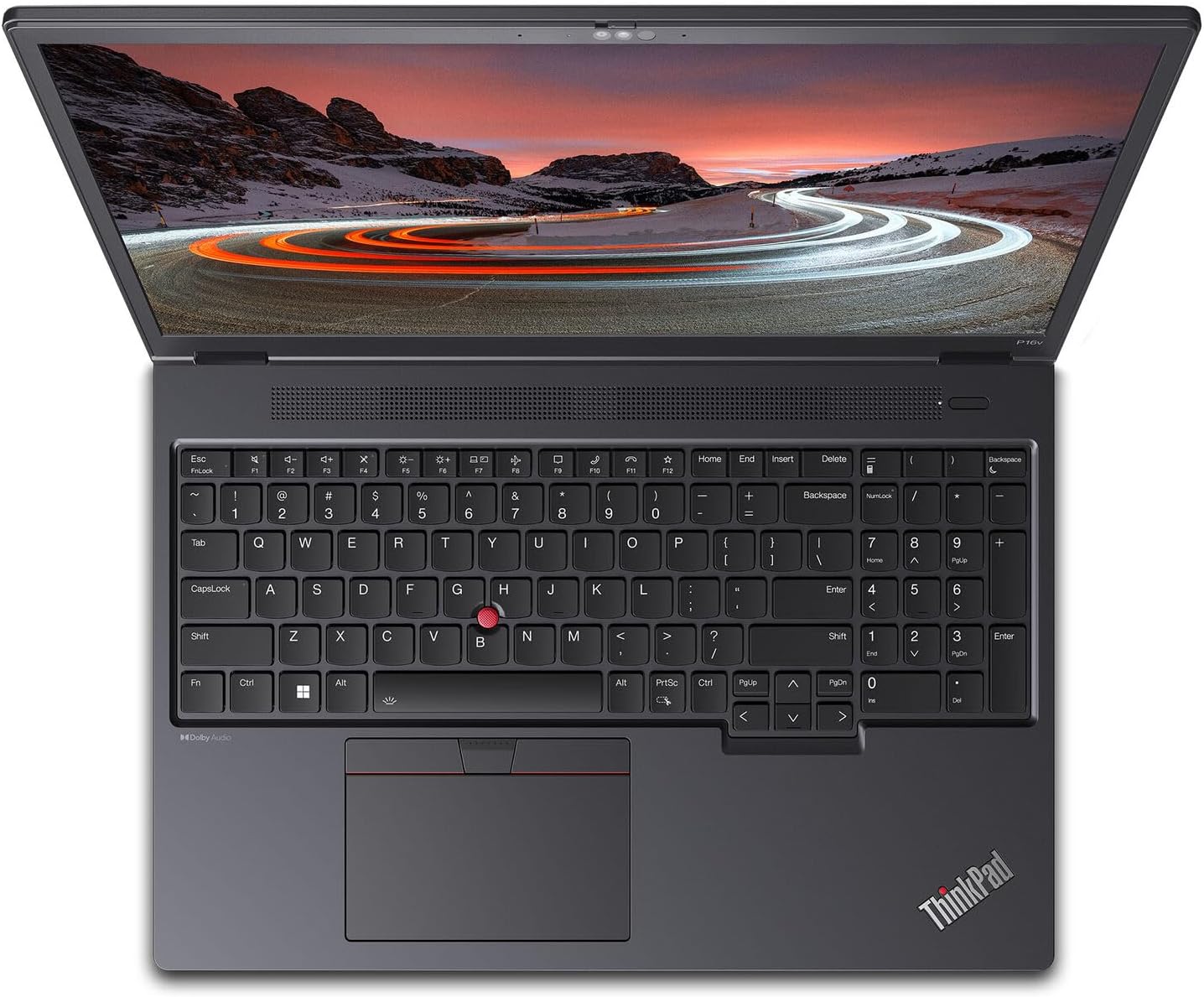 Lenovo ThinkPad P16v Gen 2 Intel Core Ultra 9 185H vPro, 24C, 16" WQUXGA (3840 x 2400), IPS, 800 nits, 64GB RAM, 1TB SSD, NVIDIA RTX 3000 Ada Backlit KYB, Fingerprint Reader, Windows Pro