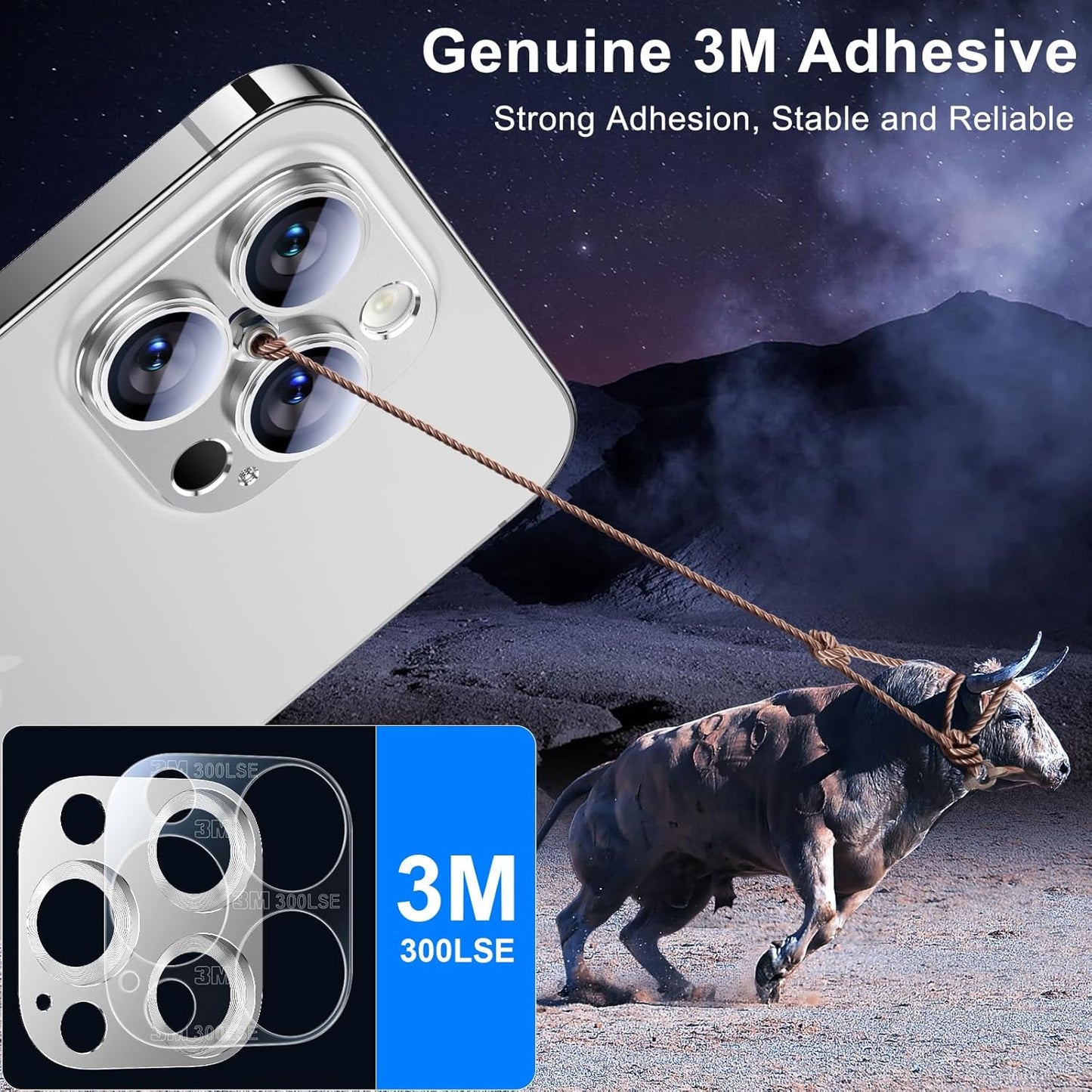 Esanik 2023 Upgrade 2 Pack for iPhone 14 Pro/iPhone 14 Pro Max Camera Lens Protector, Aluminum Alloy Metal matte Case Tempered Glass Camera Screen Cover, Scratch Resistant Case Friendly (Silver)