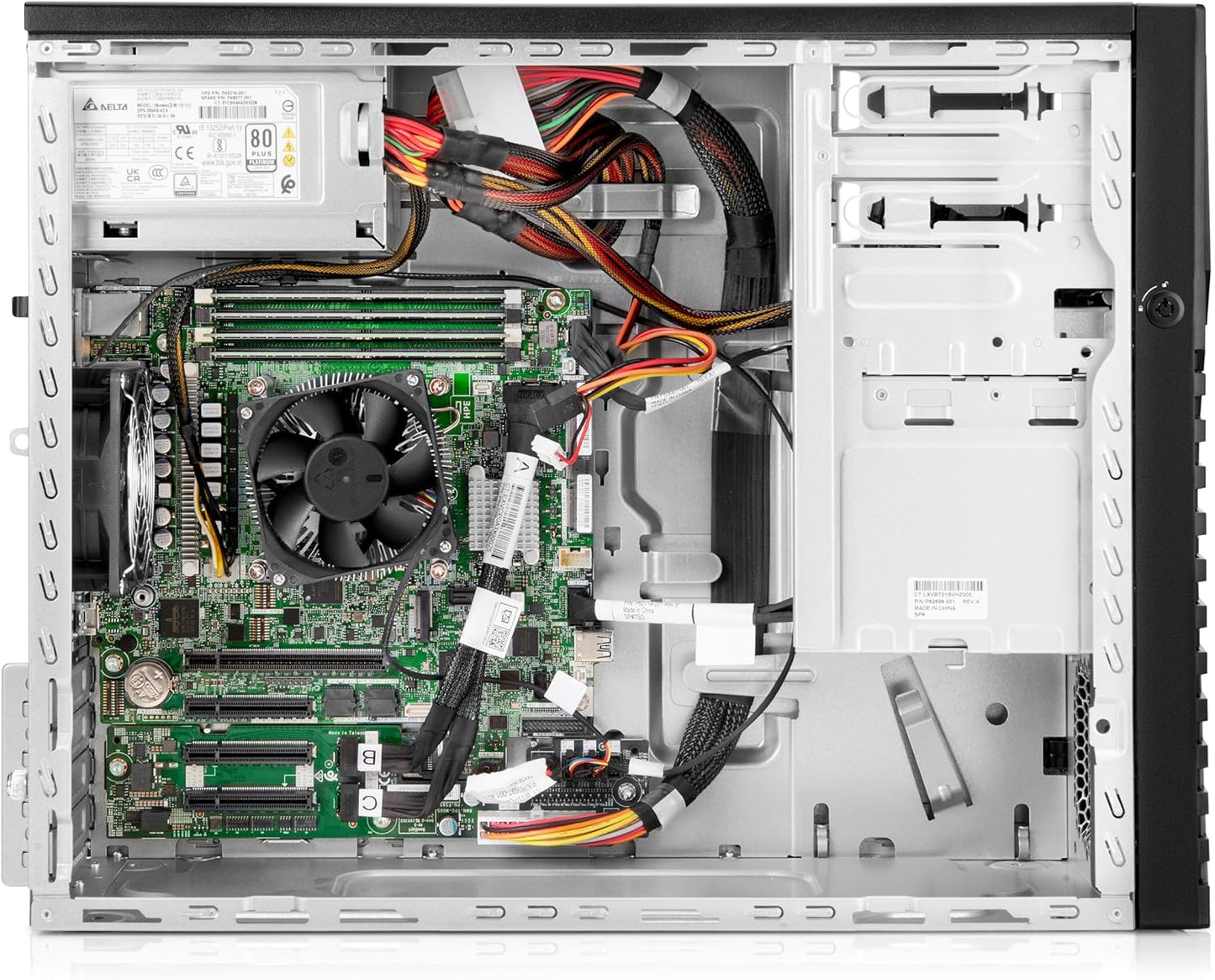 Hewlett Packard Enterprise ProLiant ML30 Gen11 Tower Server w/one Inte Xeon 6315P Processor, 2.8GHz, 4c 1P 1x16GB-U 4LFF-NHP 2x1TB HDD 1x350W PS (HPE Smart Choice P83315-005)